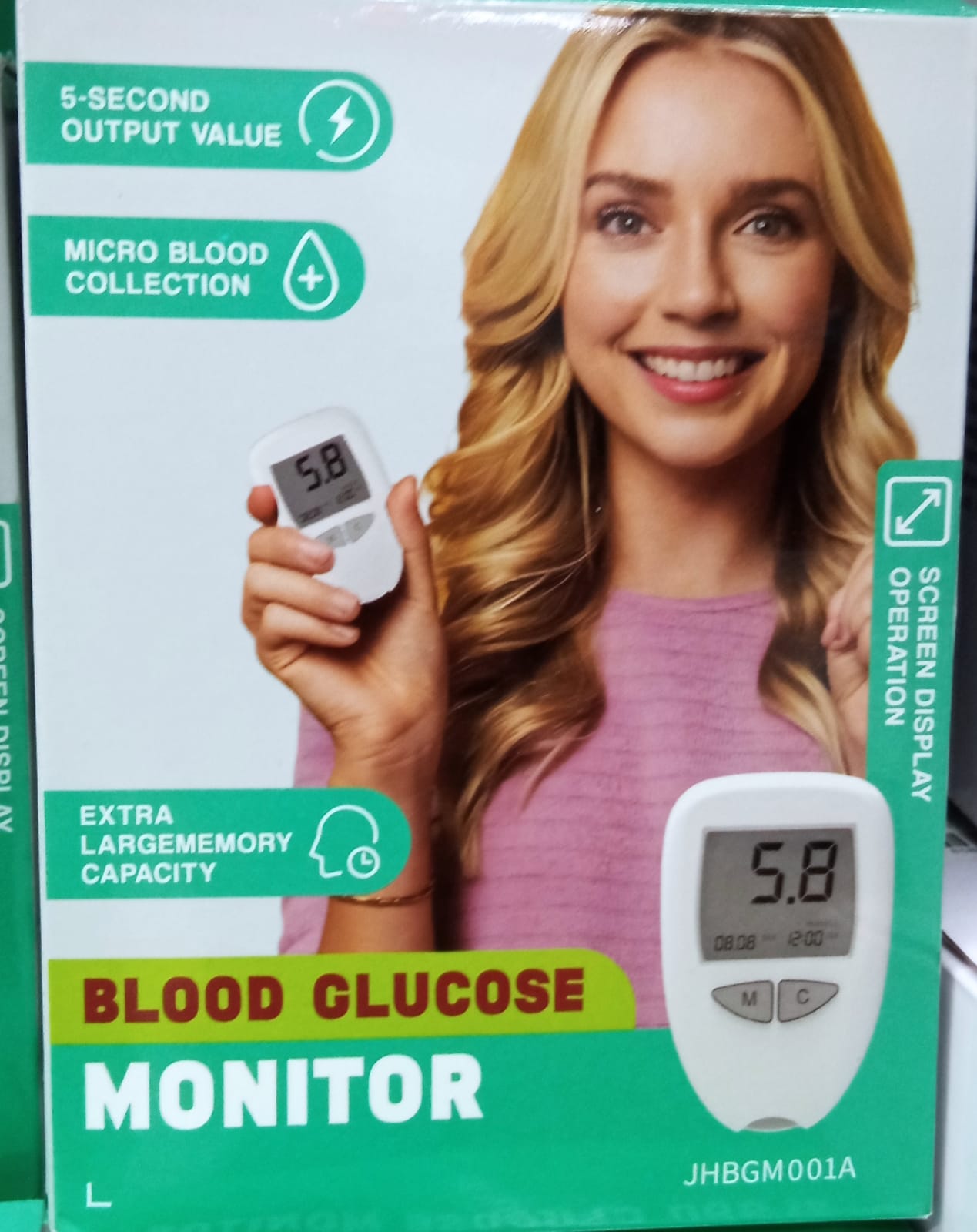 glucometro monitor de glocosa